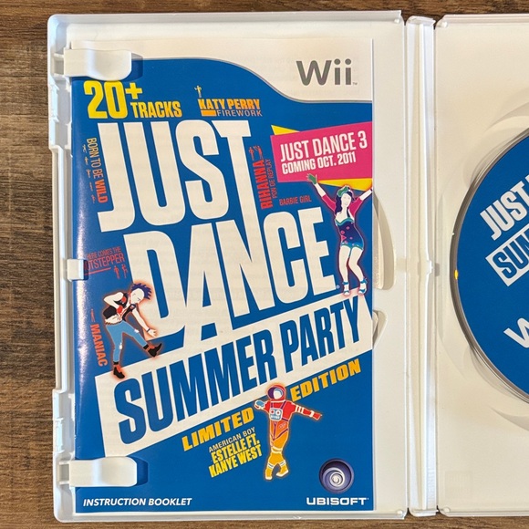 Just Dance Summer Party Wii Game Limited Edition - Picture 2 of 4